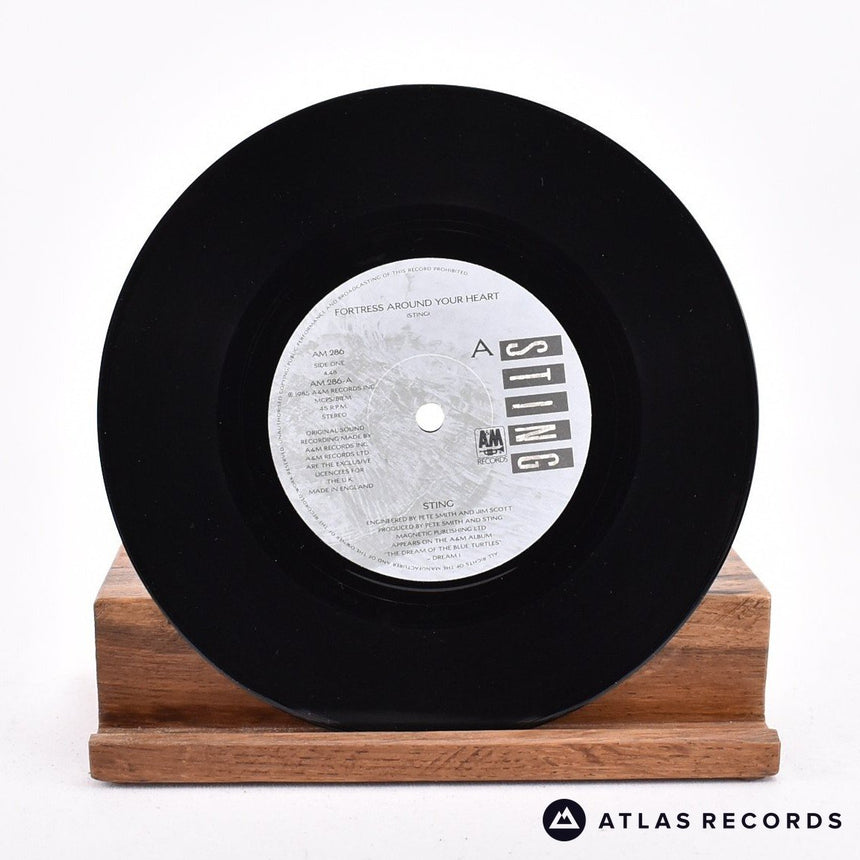 Sting - Fortress Around Your Heart - 7" Vinyl Record - EX/EX