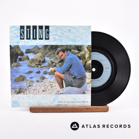 Sting Love Is The Seventh Wave 7" Vinyl Record - Front Cover & Record