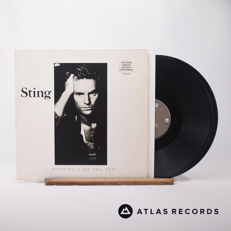 Sting ...Nothing Like The Sun Double LP Vinyl Record - Front Cover & Record