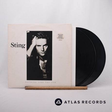 Sting ...Nothing Like The Sun 2 x LP Vinyl Record - Front Cover & Record