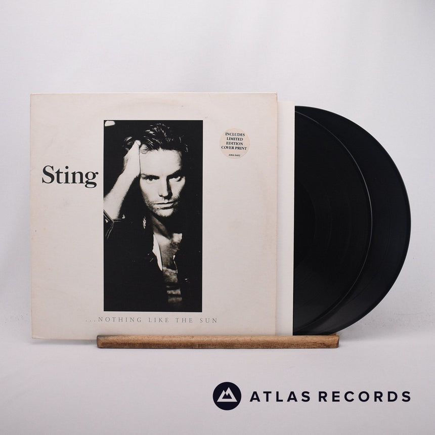 Sting ...Nothing Like The Sun 2 x LP Vinyl Record - Front Cover & Record