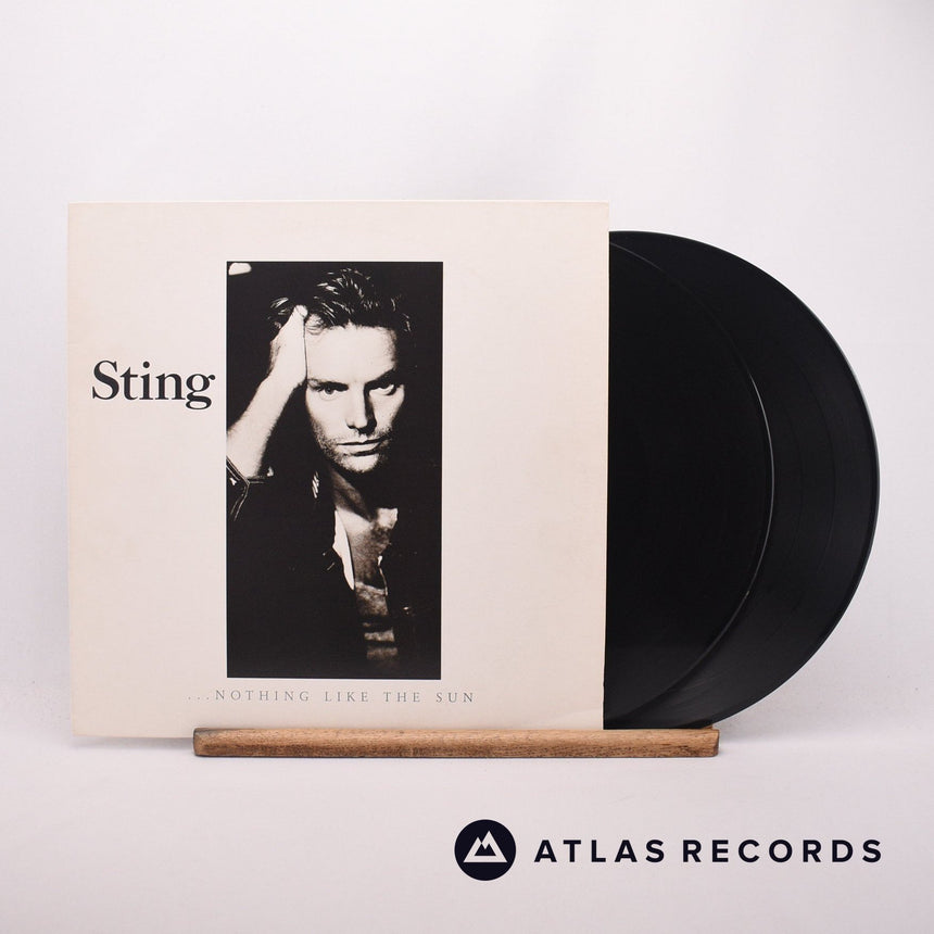 Sting ...Nothing Like The Sun 2 x LP Vinyl Record - Front Cover & Record
