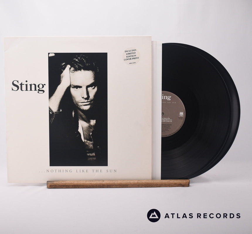 Sting ...Nothing Like The Sun Double LP Vinyl Record - Front Cover & Record