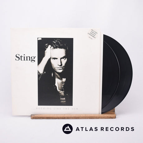 Sting ...Nothing Like The Sun 2 x LP Vinyl Record - Front Cover & Record