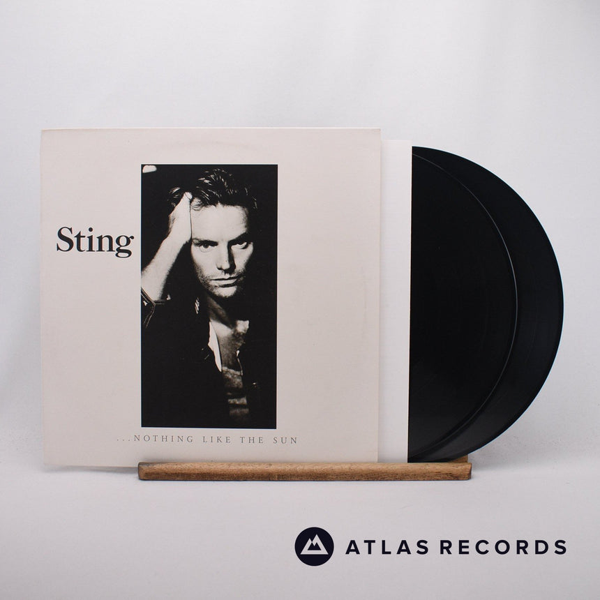 Sting ...Nothing Like The Sun 2 x LP Vinyl Record - Front Cover & Record