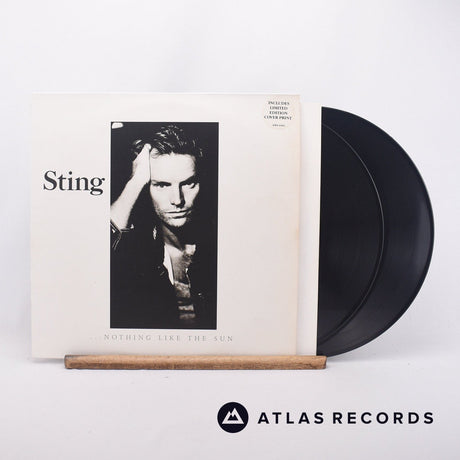 Sting ...Nothing Like The Sun 2 x LP Vinyl Record - Front Cover & Record