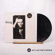 Sting ...Nothing Like The Sun 2 x LP Vinyl Record - Front Cover & Record