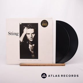 Sting ...Nothing Like The Sun 2 x LP Vinyl Record - Front Cover & Record