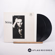 Sting ...Nothing Like The Sun 2 x LP Vinyl Record - Front Cover & Record