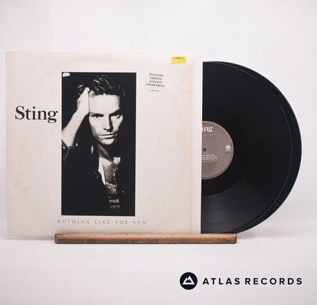 Sting ...Nothing Like The Sun Double LP Vinyl Record - Front Cover & Record