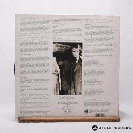 Sting - ...Nothing Like The Sun - Lyric Sheet Double LP Vinyl Record - VG+/VG+