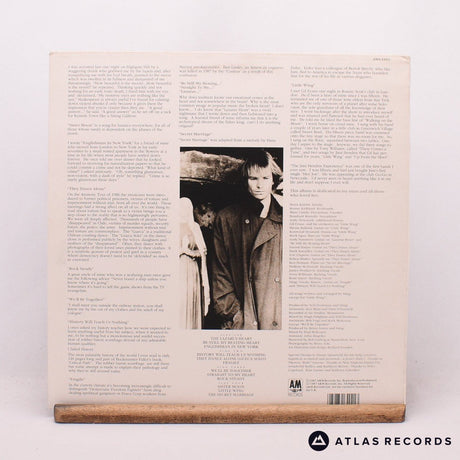 Sting - ...Nothing Like The Sun - Lyric Sheet 2 x LP Vinyl Record - VG+/EX