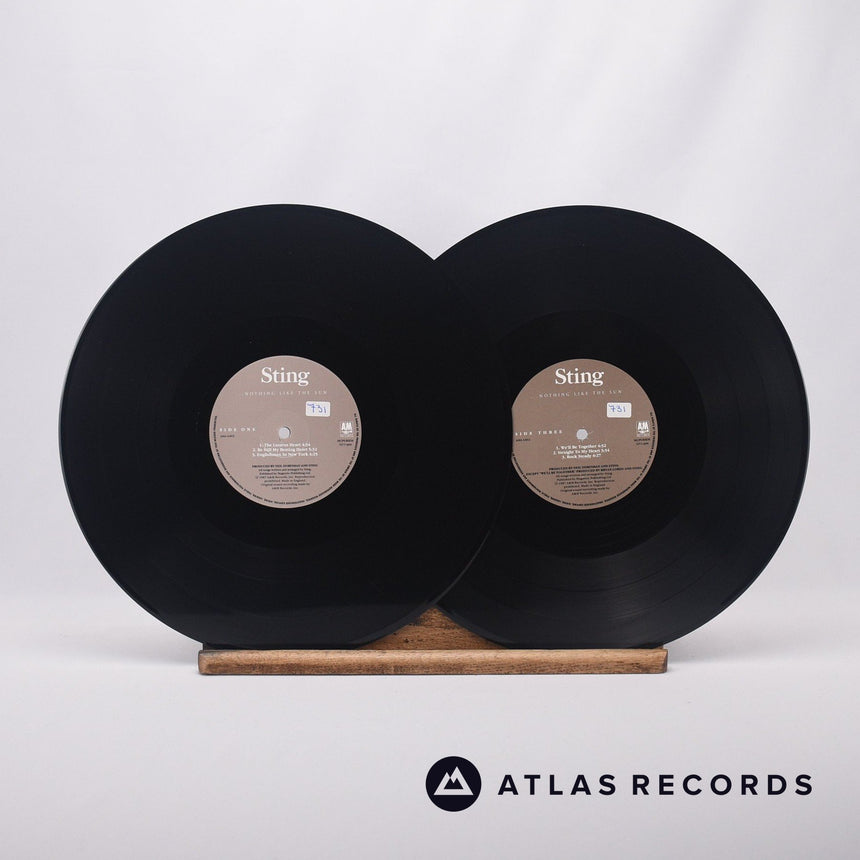 Sting - ...Nothing Like The Sun - Double LP Vinyl Record - EX/EX