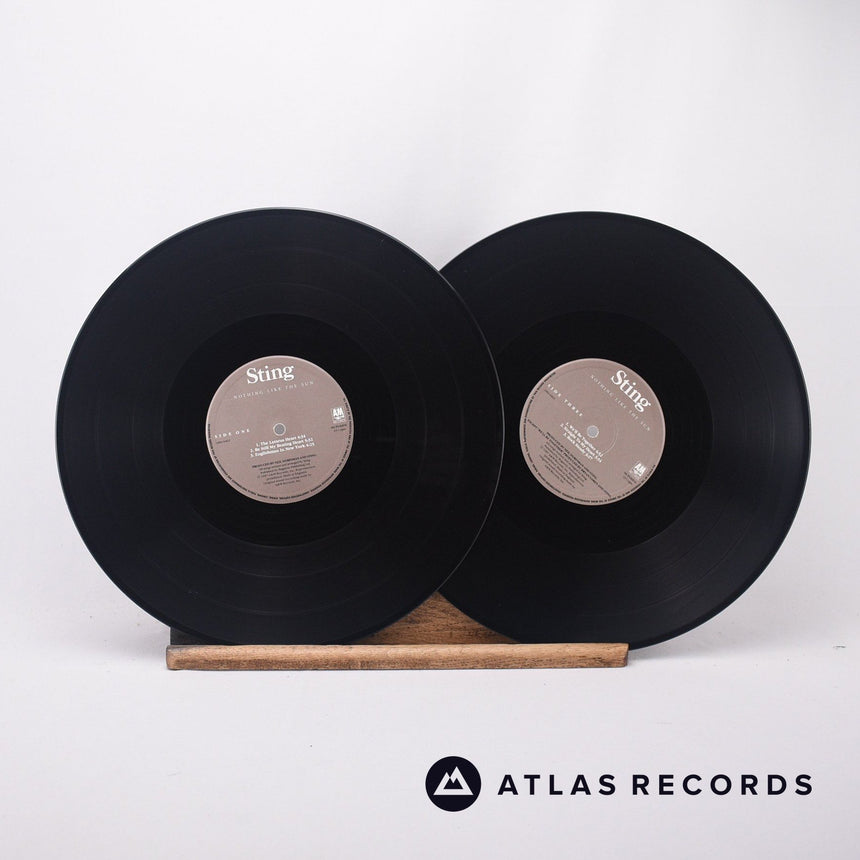 Sting - ...Nothing Like The Sun - A1 B1 C1 D1 2 x LP Vinyl Record - EX/VG+