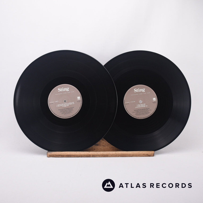 Sting - ...Nothing Like The Sun - A1 B1 C1 D1 2 x LP Vinyl Record - EX/VG+