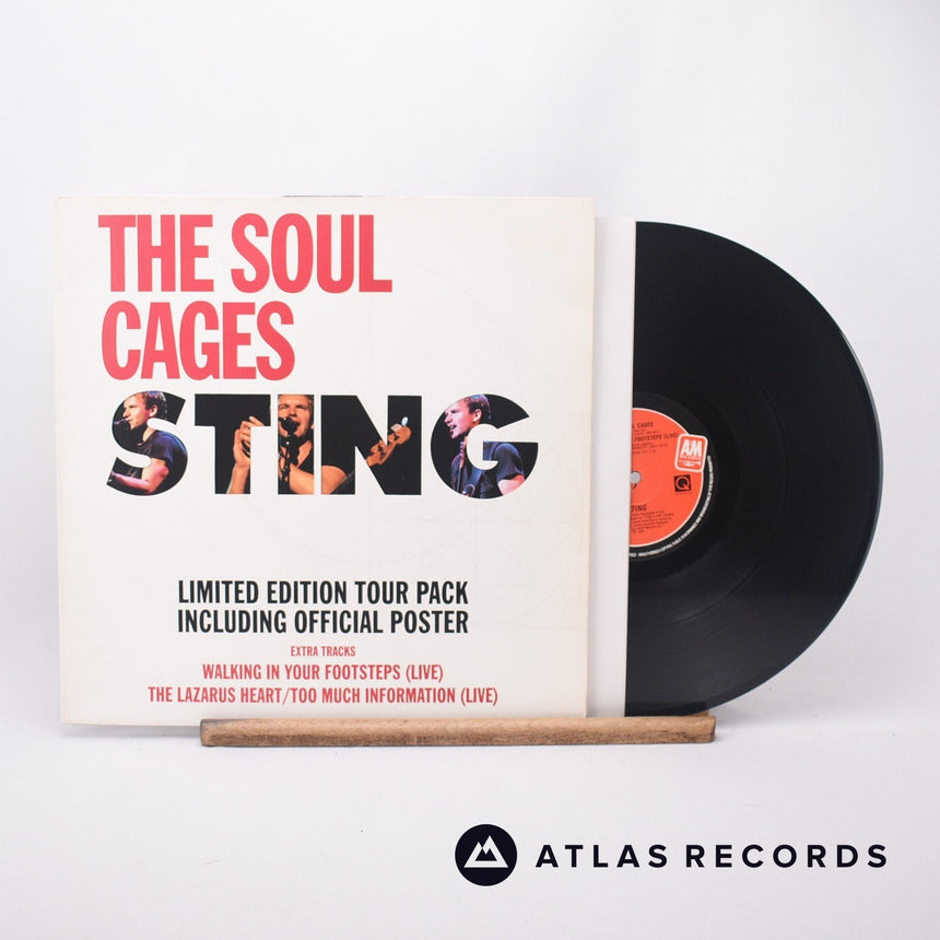 Sting The Soul Cages 12" Vinyl Record - Front Cover & Record