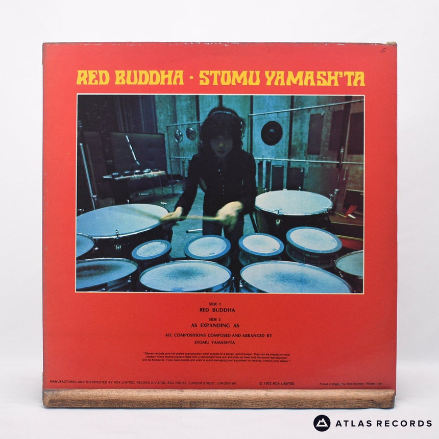 Stomu Yamash'ta - Red Buddha - LP Vinyl Record - EX/VG+