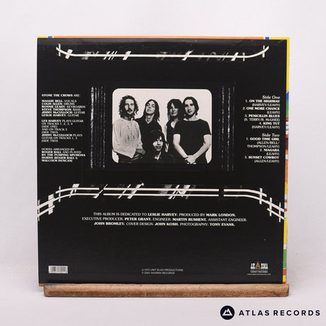 Stone The Crows - 'Ontinuous Performance - 180G LP Vinyl Record - NM/NM