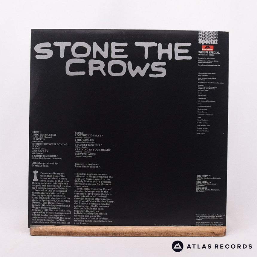 Stone The Crows - Stone The Crows - LP Vinyl Record - VG+/NM