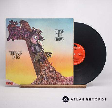 Stone The Crows Teenage Licks LP Vinyl Record - Front Cover & Record