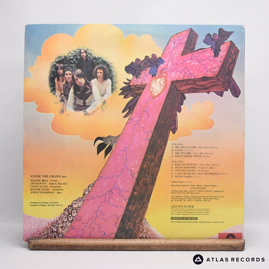 Stone The Crows - Teenage Licks - Gatefold A1 B1 LP Vinyl Record - EX/EX