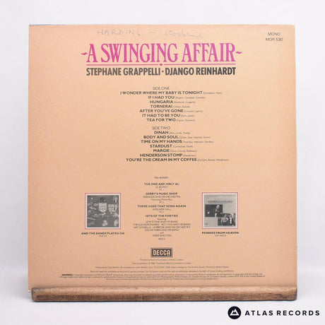 Stéphane Grappelli - A Swinging Affair - LP Vinyl Record - VG+/EX