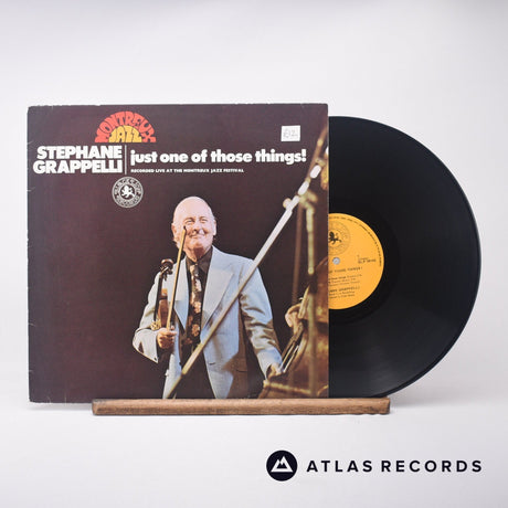 Stéphane Grappelli Just One Of Those Things! LP Vinyl Record - Front Cover & Record