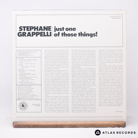 Stéphane Grappelli - Just One Of Those Things! - LP Vinyl Record - EX/VG+