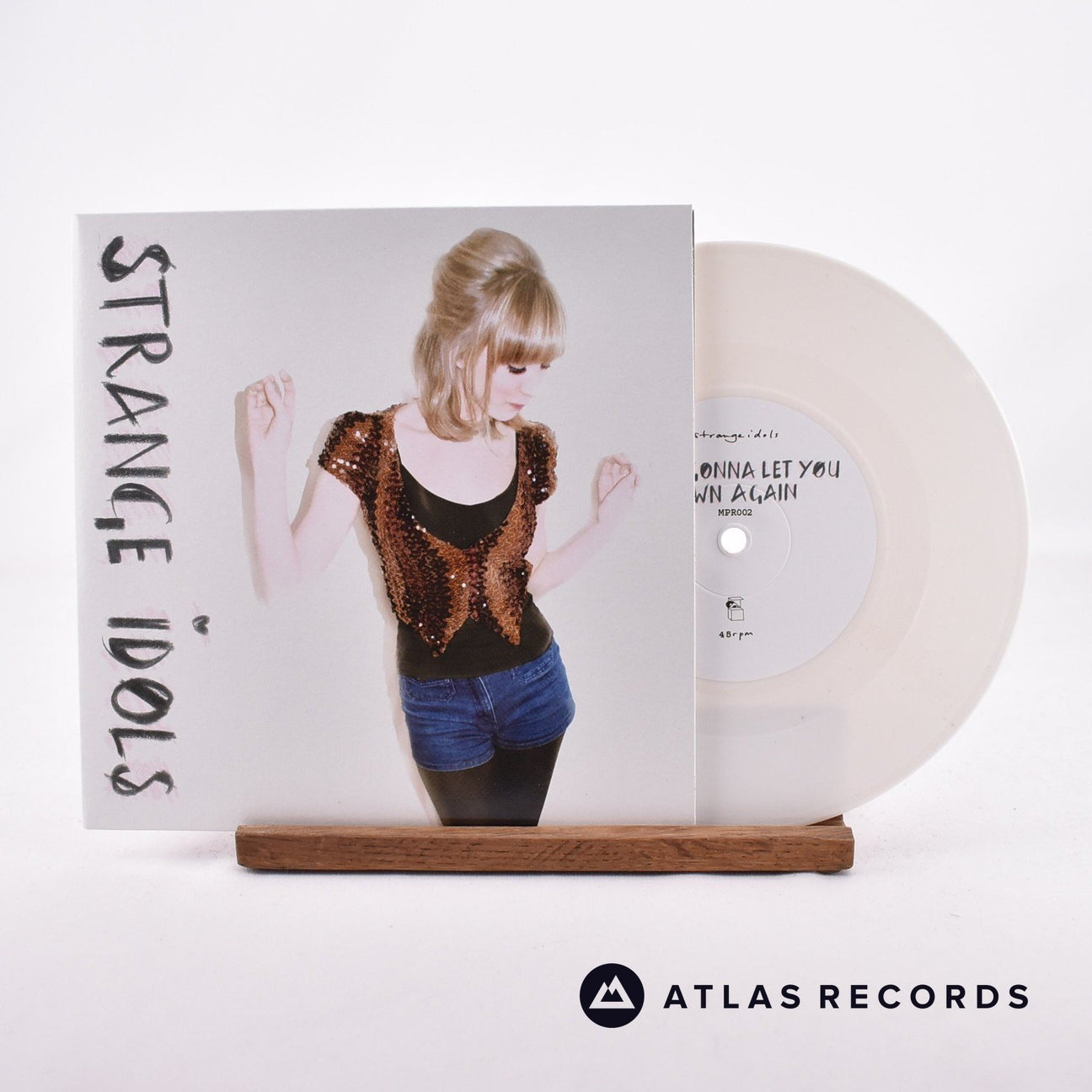 Strange Idols She's Gonna Let You Down Again 7" Vinyl Record - Front Cover & Record