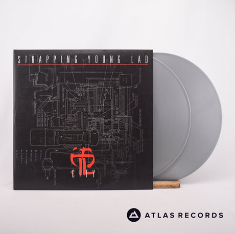 Strapping Young Lad City 2 x LP Vinyl Record - Front Cover & Record