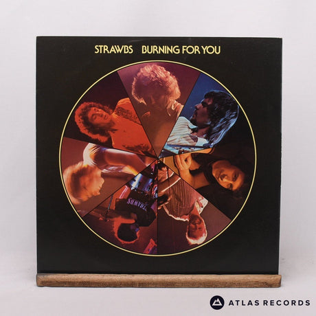 Strawbs - Burning For You - Lyric Sheet Masterdisk LP Vinyl Record - EX/EX