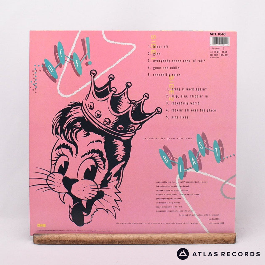 Stray Cats - Blast Off - LP Vinyl Record - EX/EX