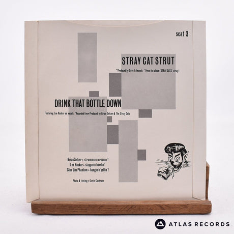 Stray Cats - Stray Cat Strut - 7" Vinyl Record - EX/EX
