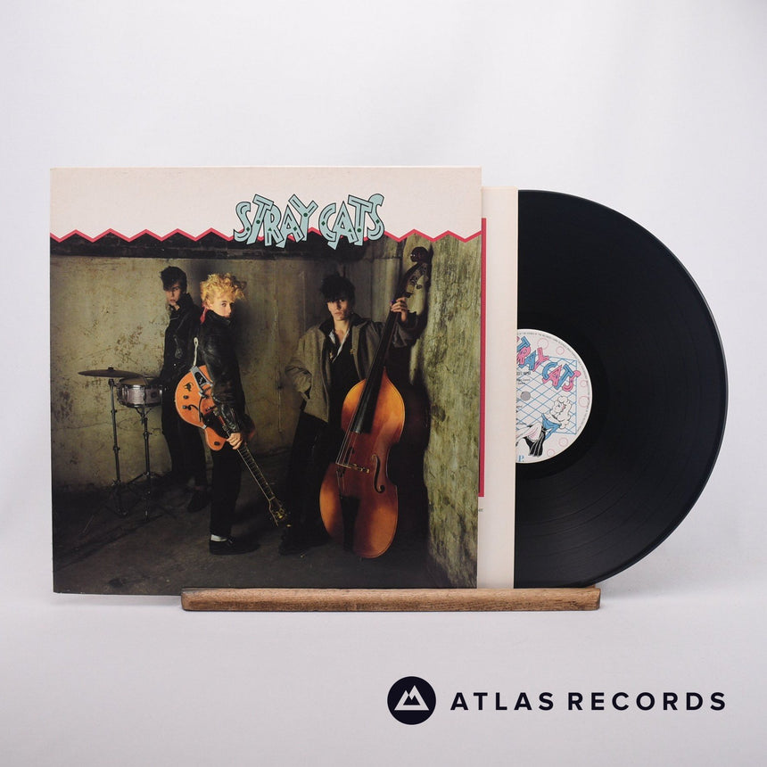 Stray Cats Stray Cats LP Vinyl Record - Front Cover & Record