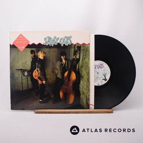 Stray Cats Stray Cats LP Vinyl Record - Front Cover & Record