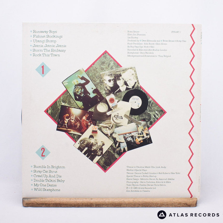 Stray Cats - Stray Cats - A//2 B//1 LP Vinyl Record - EX/EX