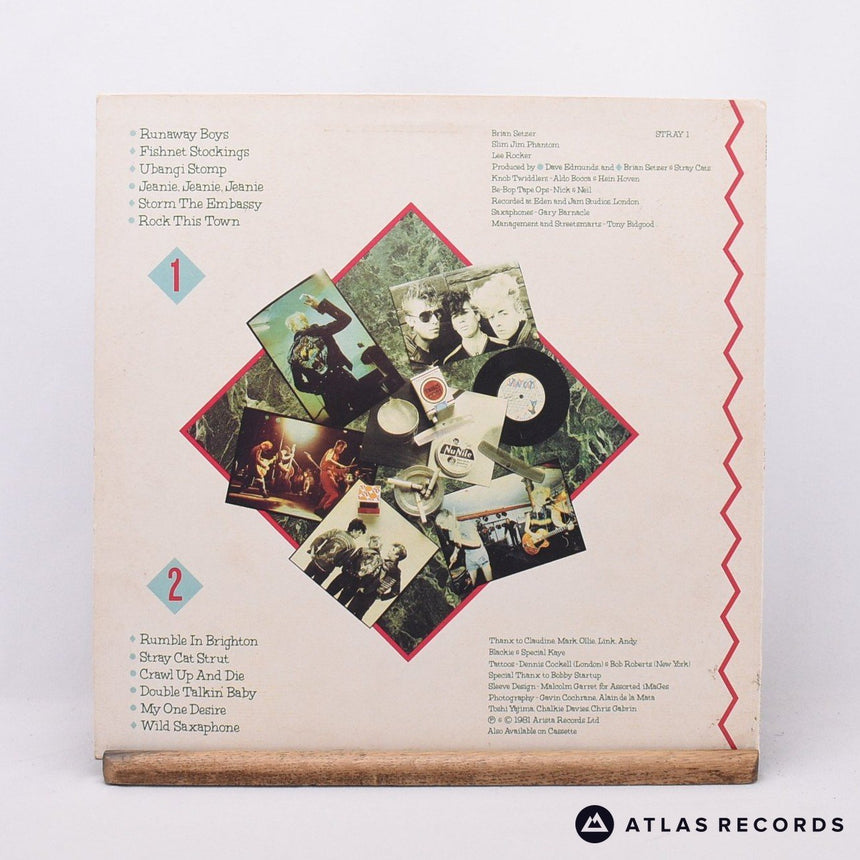 Stray Cats - Stray Cats - LP Vinyl Record - VG+/EX