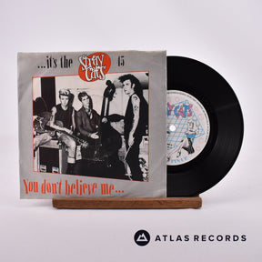 Stray Cats You Don't Believe Me 7" Vinyl Record - Front Cover & Record