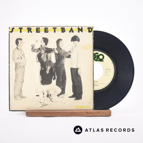 Streetband Hold On 7" Vinyl Record - Front Cover & Record