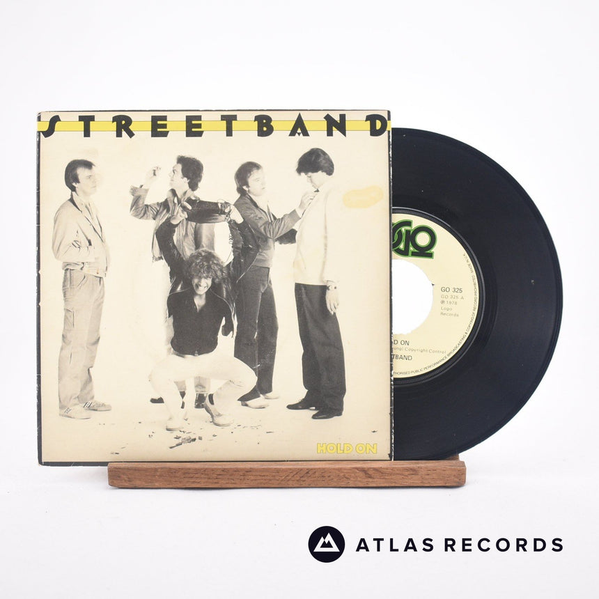 Streetband Hold On 7" Vinyl Record - Front Cover & Record