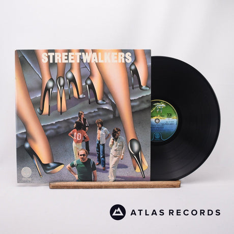 Streetwalkers Downtown Flyers LP Vinyl Record - Front Cover & Record