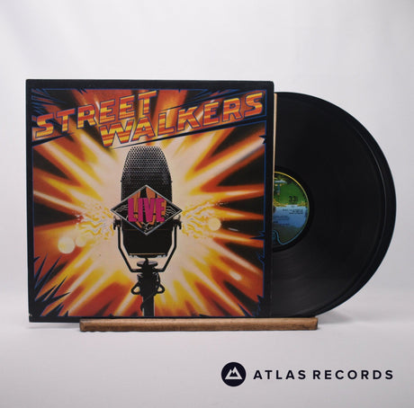 Streetwalkers Live Double LP Vinyl Record - Front Cover & Record