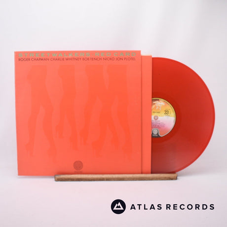 Streetwalkers Red Card LP Vinyl Record - Front Cover & Record