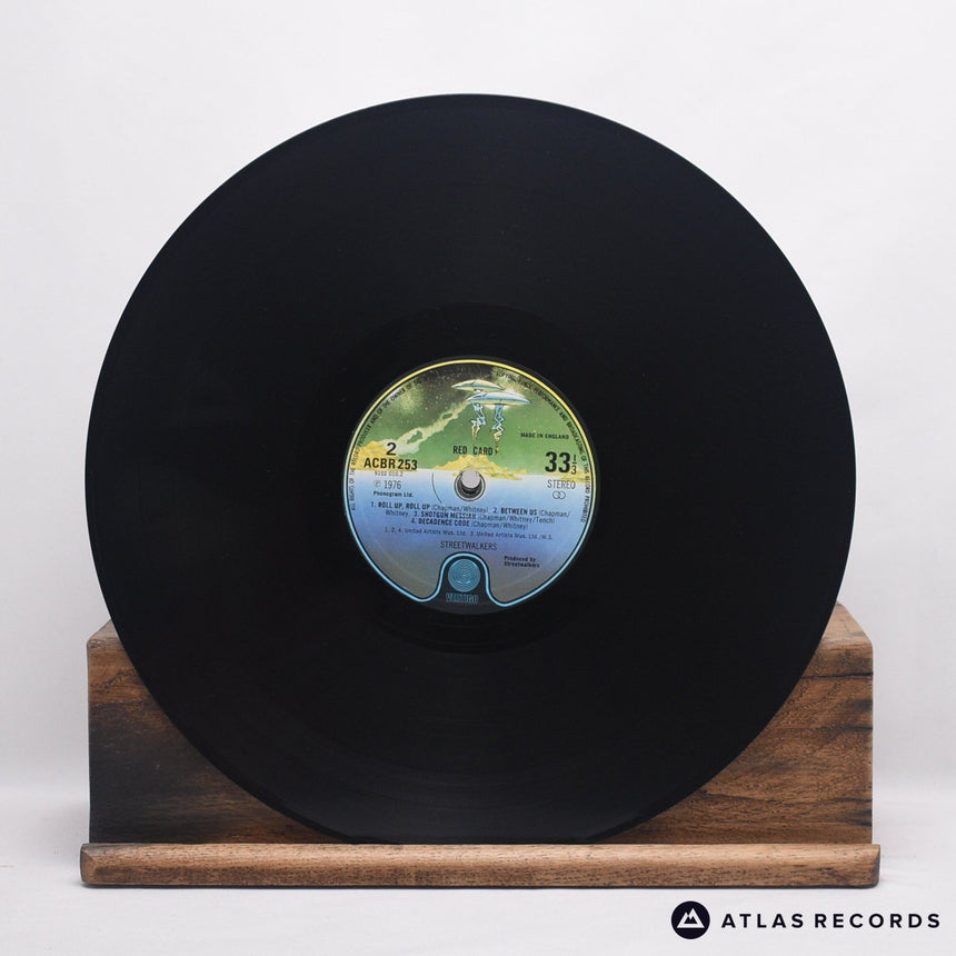 Streetwalkers - Red Card - Embossed Sleeve LP Vinyl Record - VG+/EX