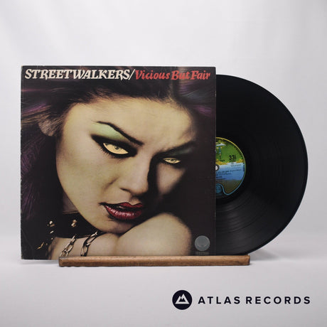 Streetwalkers Vicious But Fair LP Vinyl Record - Front Cover & Record