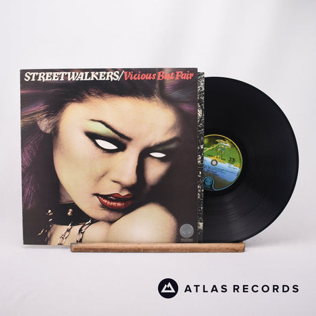 Streetwalkers Vicious But Fair LP Vinyl Record - Front Cover & Record