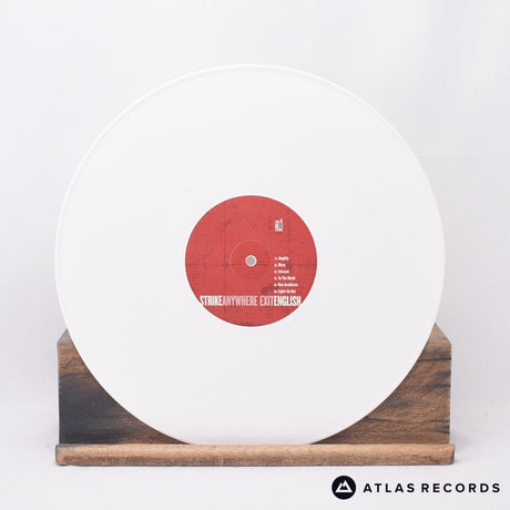 Strike Anywhere - Exit English - White LP Vinyl Record - EX/NM