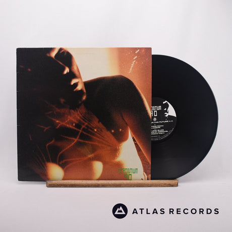 Strontium 90 Fighting For The Future E.P. 12" Vinyl Record - Front Cover & Record
