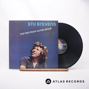 Stu Stevens The Man From Outer Space LP Vinyl Record - Front Cover & Record