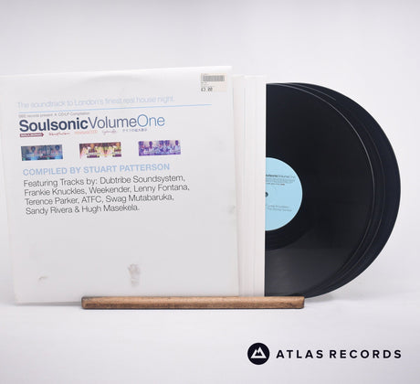 Stuart Patterson Soulsonic Volume One 3 x 12" Vinyl Record - Front Cover & Record
